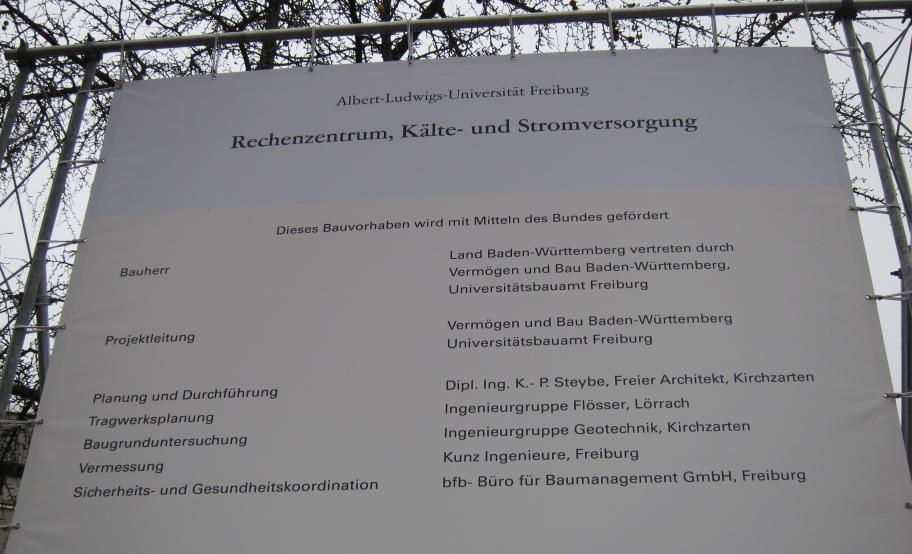 Bauarbeiten Schild 2